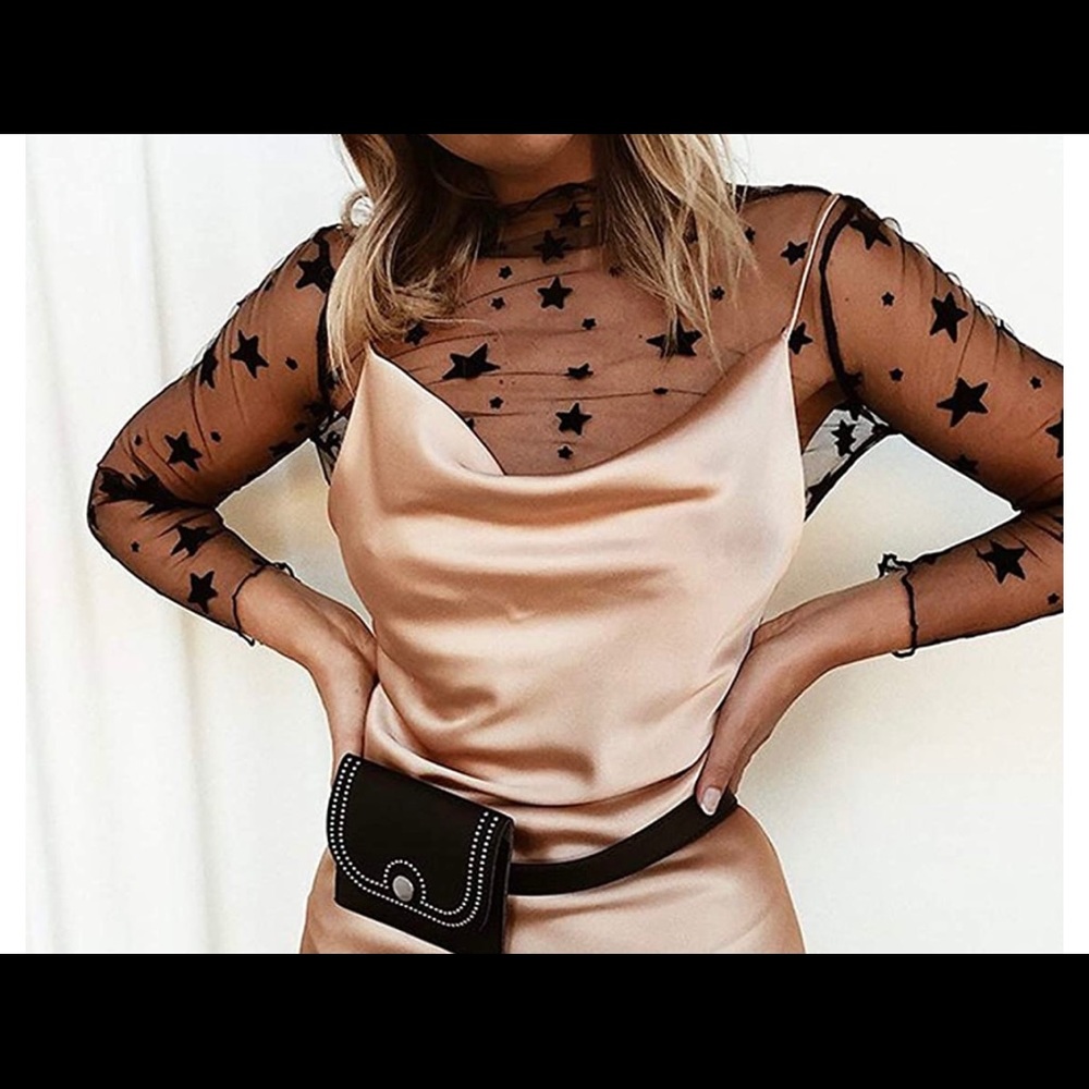 Mesh star shirt